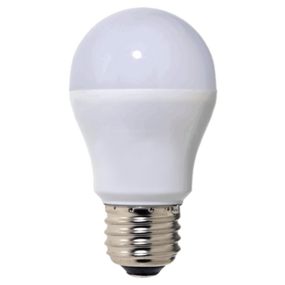 Damar A15 LED Red Light Bulb 5W 170 Lumen E26 Medium Screw Base for Party Decoration Holiday Lighting Small Light Bulb 120V 200° Beam Angle White Finish Turns Red When Lit Pack of 6