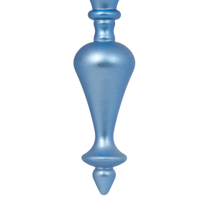Vickerman 8.7" x 3.5" Periwinkle Matt Finial 3Bg