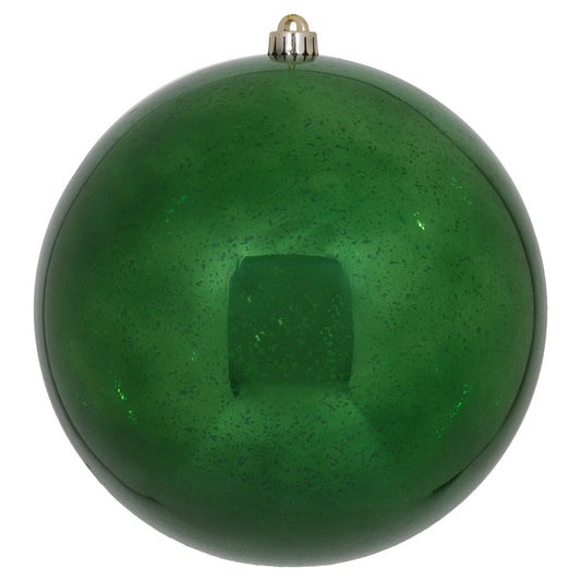 Vickerman 10" Emerald Shiny Mercury Ball Ornament