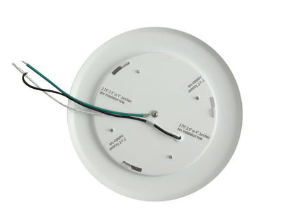 ASD Lighting LED Disk Light 6" 15W 5000K Dimmable White ETL Energy Star 6pack