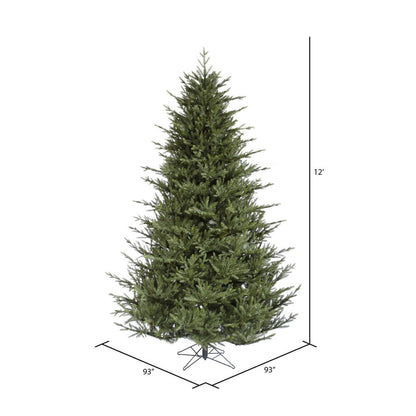 Vickerman 12' Itasca Fraser Artificial Christmas Tree Unlit