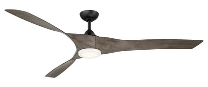 Wind River Fans Willow Indoor/Outdoor Smart Ceiling Fan, 17/18Watts, 120V, 3000K