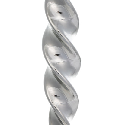 Vickerman 14.6" Limestone Shiny Spiral Icicle 2/Bx