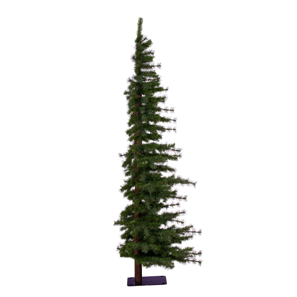Vickerman 7' Minnesota Pine Half Artificial Christmas Tree Unlit