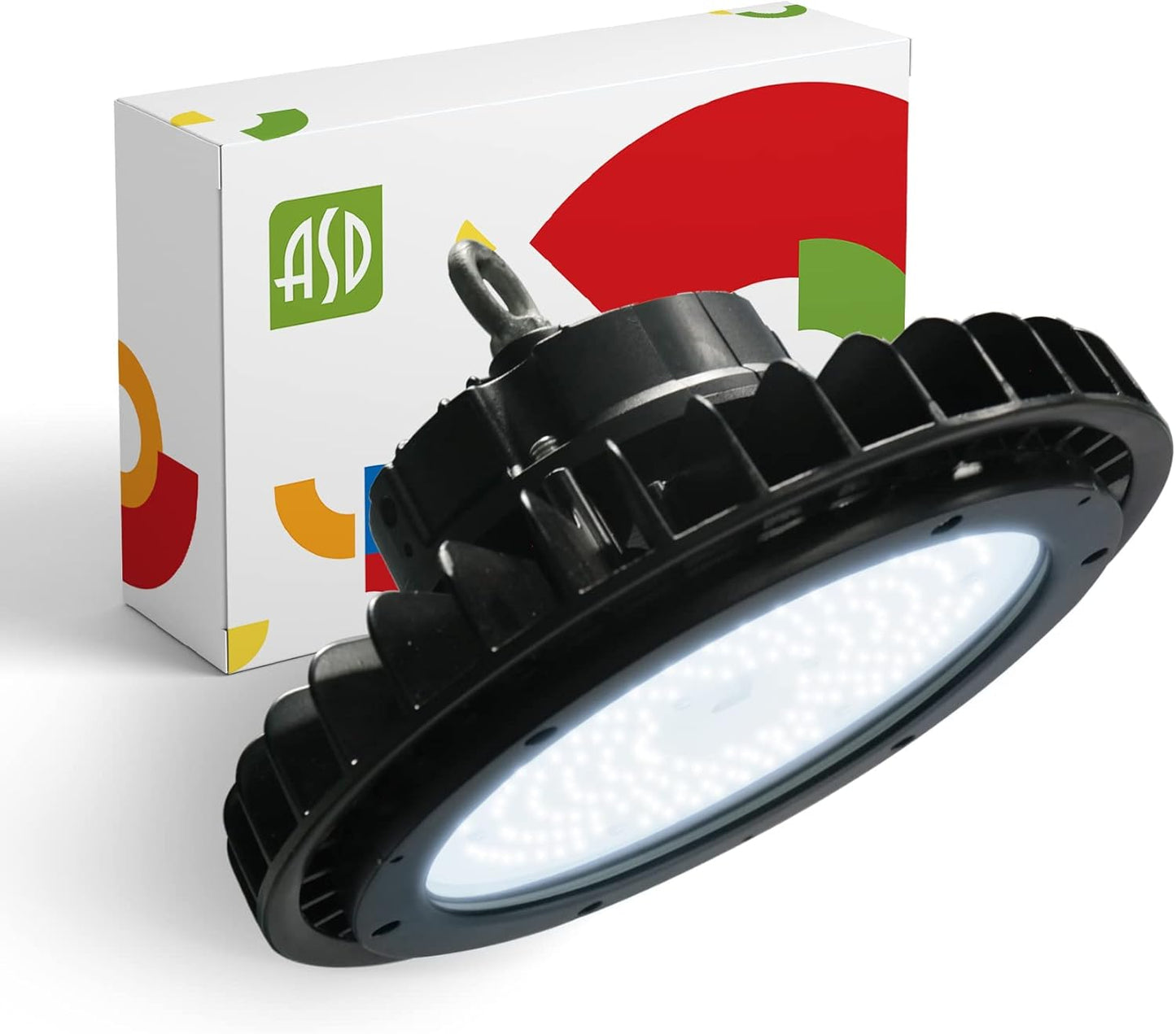 ASD Lighting LED UFO High Bay 100W 5000K Dimmable UL DLC Premium