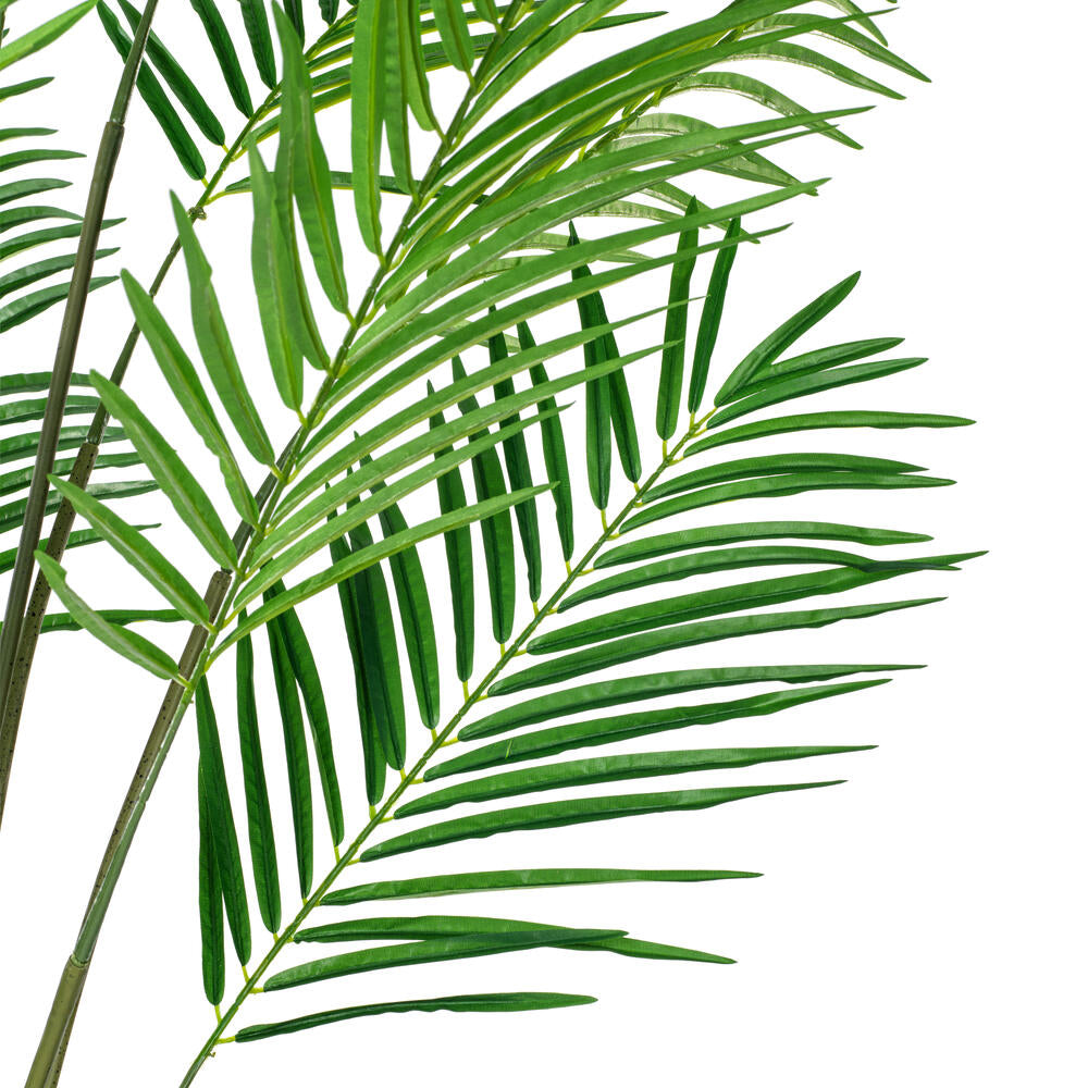 Vickerman 6' Artificial Potted Giant Areca Palm Tree.