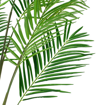 Vickerman 6' Artificial Potted Giant Areca Palm Tree.