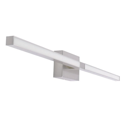 Westgate Rotatable Slim Vanity 36In 30W 5Cct 2100 Lumens C90 Dim, Bn, Commercial Indoor Lighting, 30W, 2100 Lumens, 27K/30K/35K/40K/50K, Brushed Nickel Finish, TRIAC Dimming