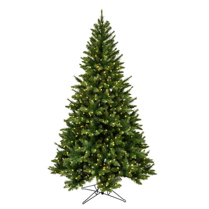 Vickerman 4.5' x 37" Bennington Spruce Artificial Christmas Tree Warm White Dura-lit LED Lights