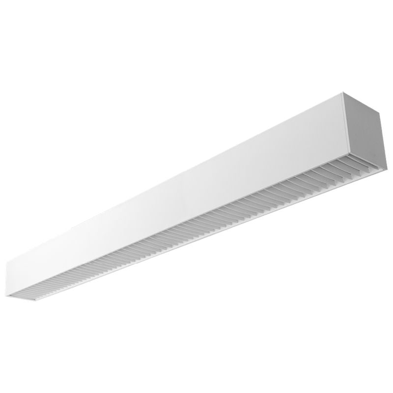 Westgate SCX 6In 6Ft 60/75/90W 30/35/40/50K 120-277V 0-10V Linkable, Commercial Indoor Lighting, 110 Lumens/W, 30K/35K/40K/50K, White Finish, 0~10V Dimmable