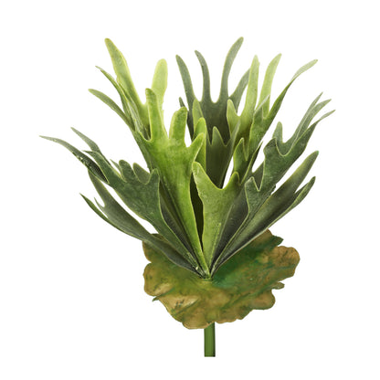 Vickerman 13" Artificial Staghorn Fern Bush.