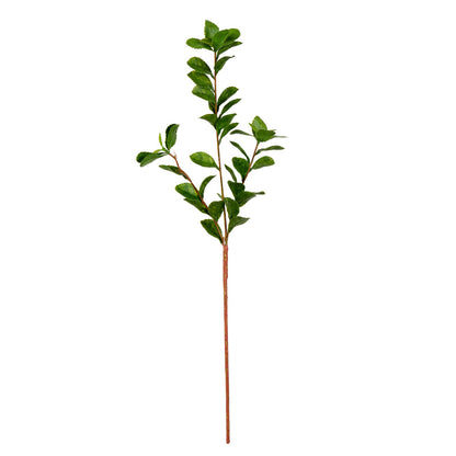 Vickerman 25" Artificial Green Horse Chestnut Leaf Spray. Includes 6 sprays per pack.