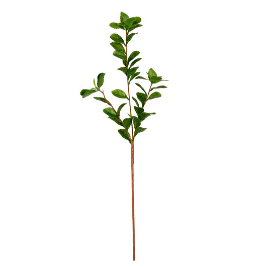 Vickerman 25" Artificial Green Horse Chestnut Leaf Spray. Includes 6 sprays per pack.