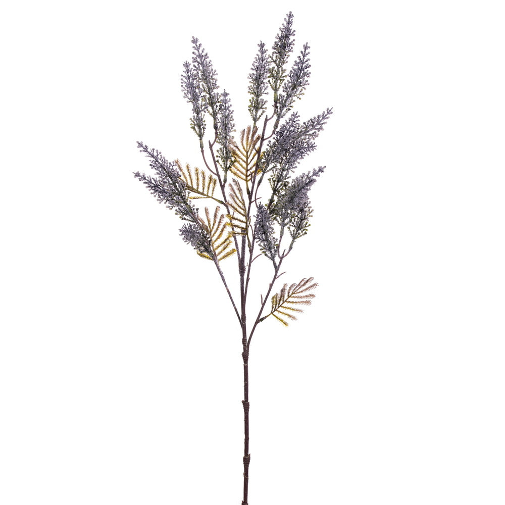 Vickerman 26" Gray Blue Artificial Cedar Spray 3 per bag.
