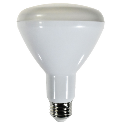 Damar BR30 LED Flood Light Bulb 8W 650 Lumen E26 Medium Base 4000K Cool White for Interior Home Decor Kitchen Recessed Can Light Bulbs 120V 110° Beam Angle White Finish Pack of 6