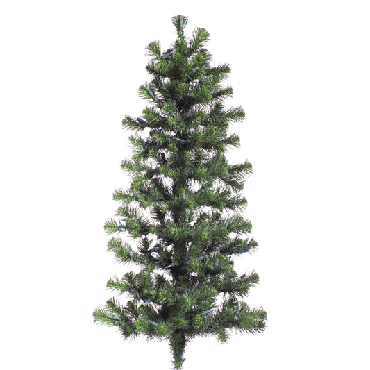 Vickerman 36" Douglas Fir Artificial Christmas Wall Tree Unlit