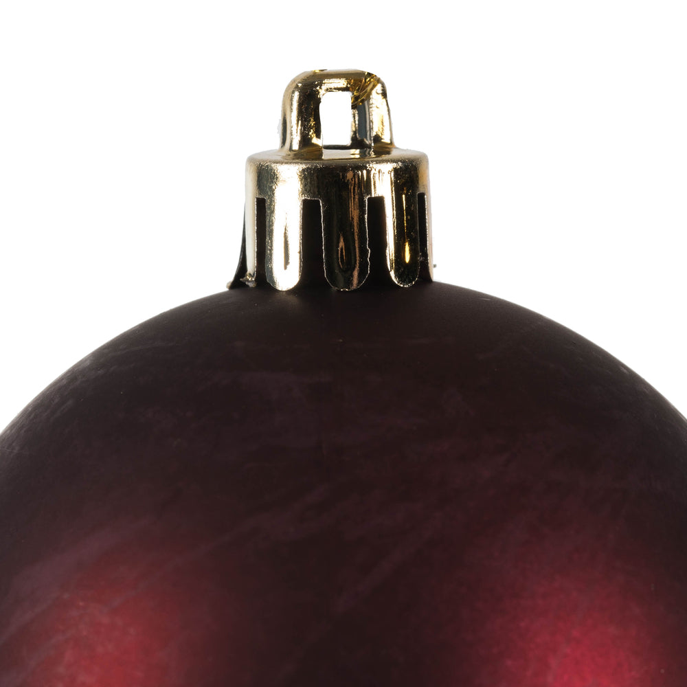 Vickerman 2.4" Wine Matte Ball Ornament 60 per Box