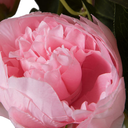 Vickerman 23" Artificial Brush Pink Peony Spray.