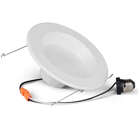 Bulbrite 4 in. 5CCT New Construction or Remodel Integrated LED Recessed Retrofit Light Kit for 75-Watt Equivalent