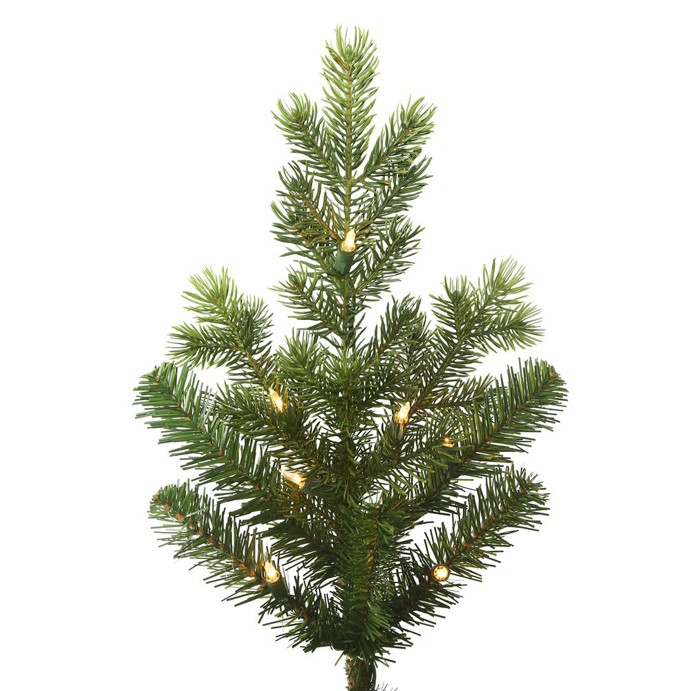 Vickerman 7.5' x 60" Eagle Fraser Full Artificial Christmas Tree Clear Dura-lit Lights