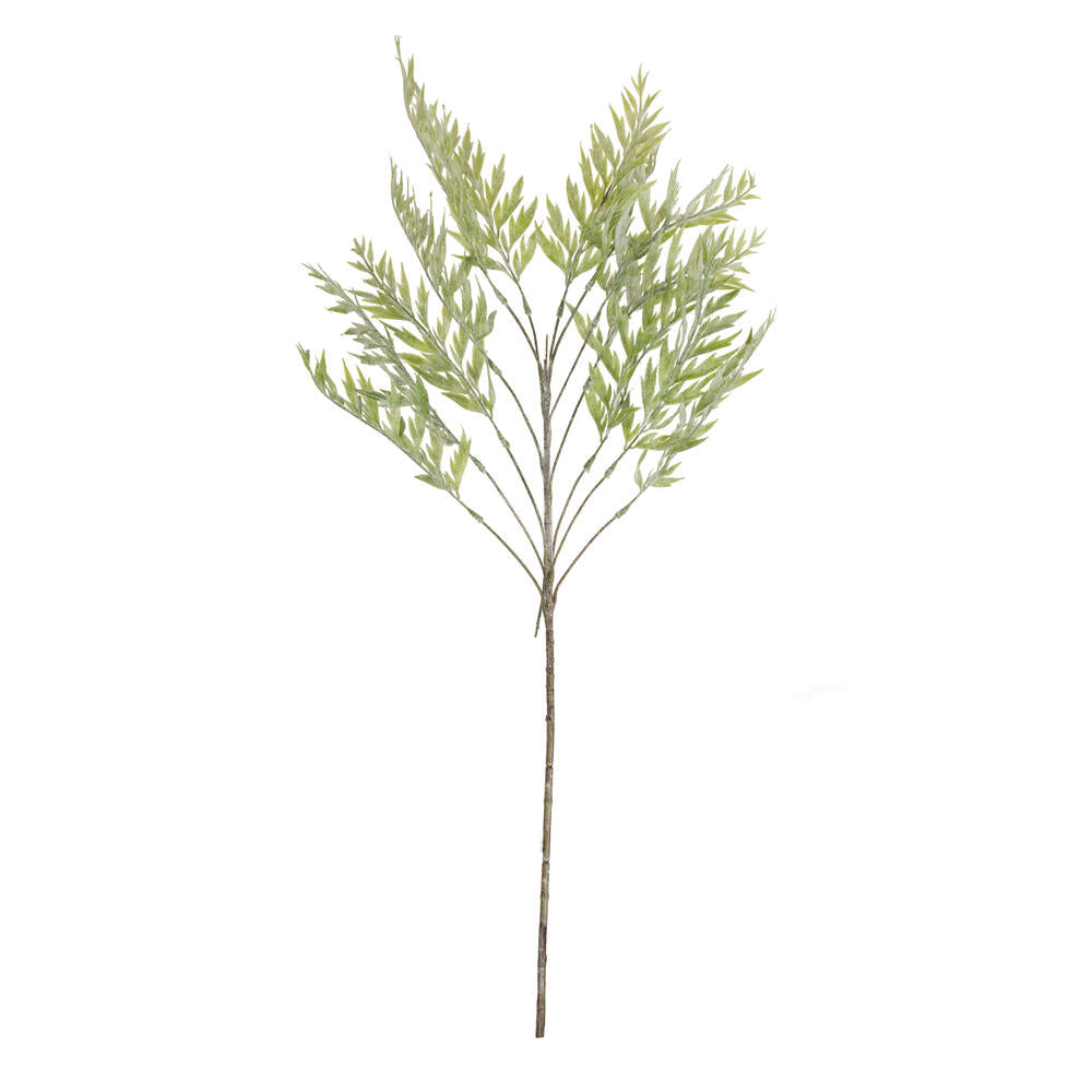 Vickerman 34" Light Green Artificial Tropical Fern Leaves Spray 2 per bag.