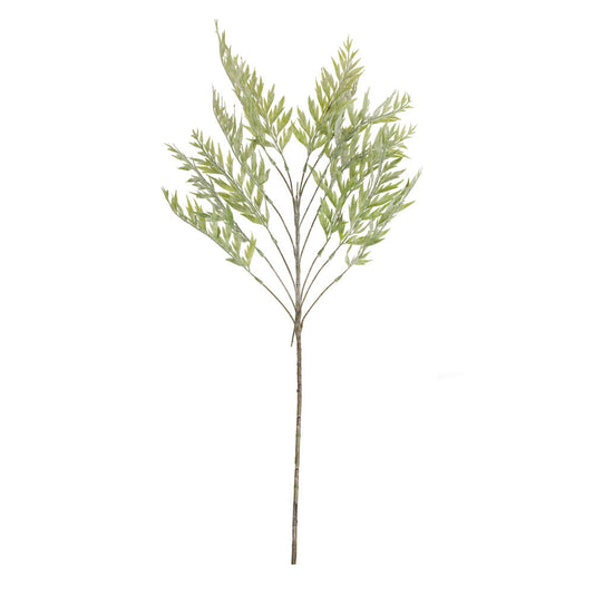 Vickerman 34" Light Green Artificial Tropical Fern Leaves Spray 2 per bag.