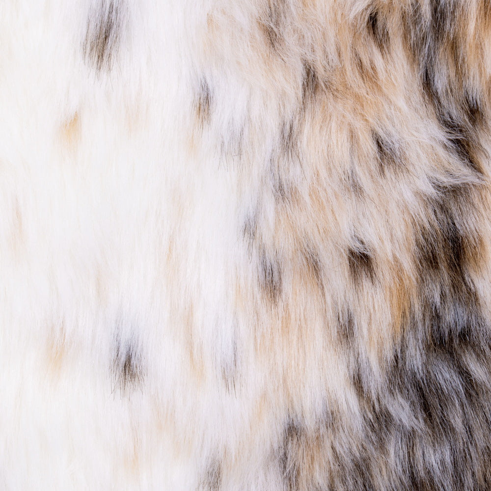 Vickerman 60" Snow Lynx Faux Fur Tree Skirt