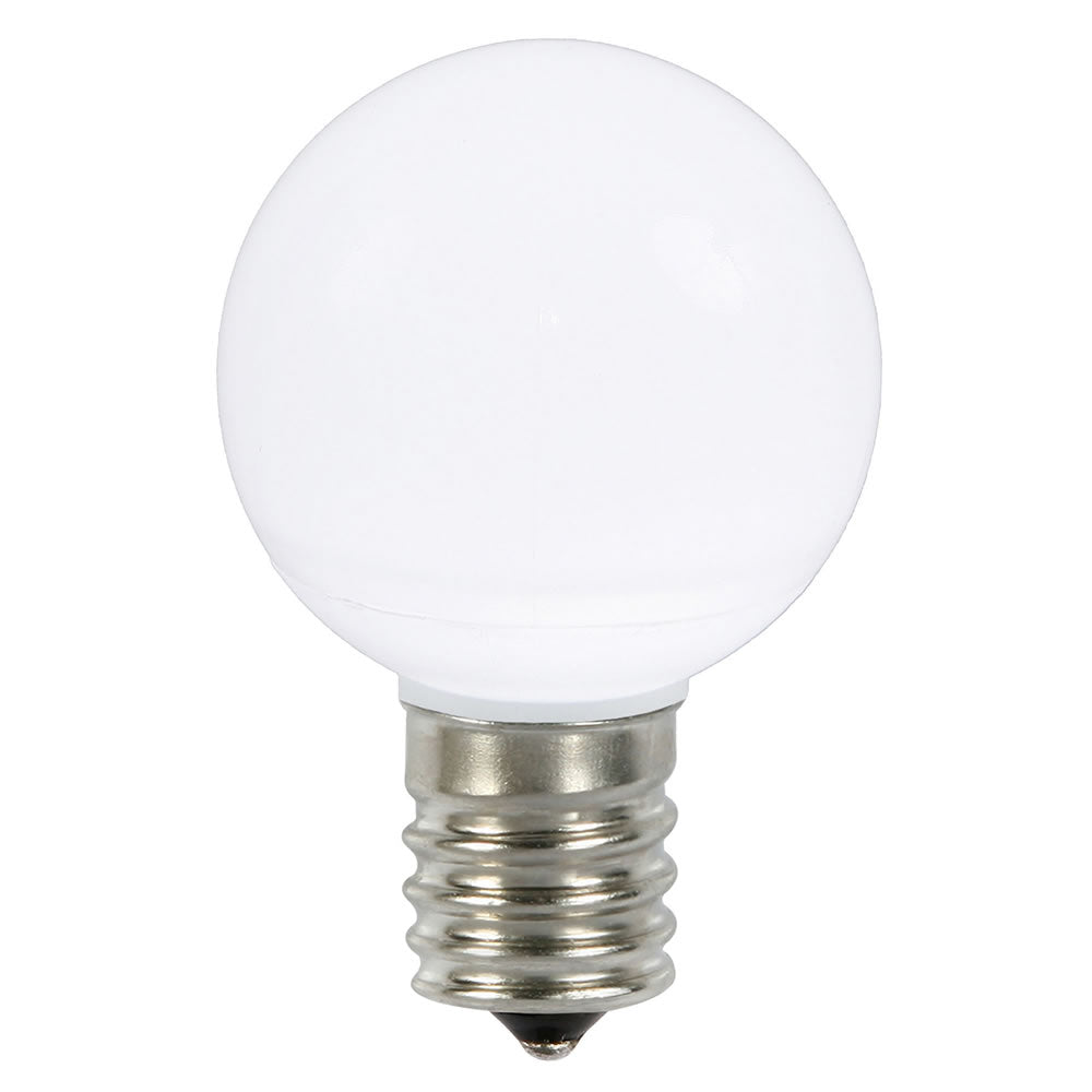Vickerman G50 Pure White Ceramic LED Replacement Bulb package of 25