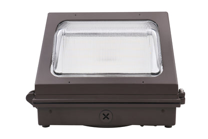 ASD Lighting LED Traditional Wallpack 50W 120-277V 0-10V Dimmable 150Lm/W 5000K with Photocell Bronze UL DLC Premium
