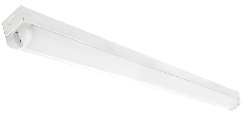 Westgate Architectural Strip Light - 4Ft, Commercial Indoor Lighting, 40W, 4600 Lumens, 3500K, White Finish, 0~10V Dimmable