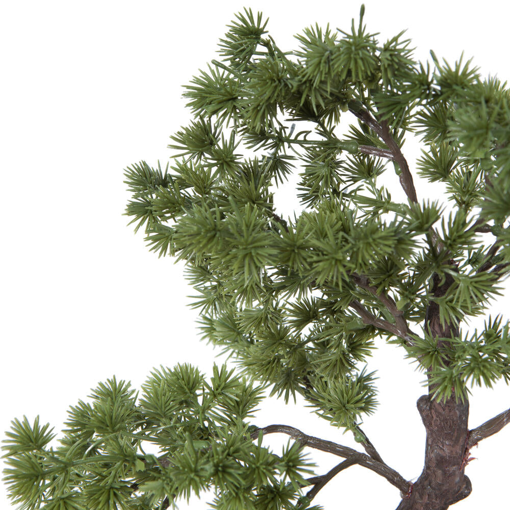 Vickerman 12" Artificial Potted Pine Bonsai Tree.