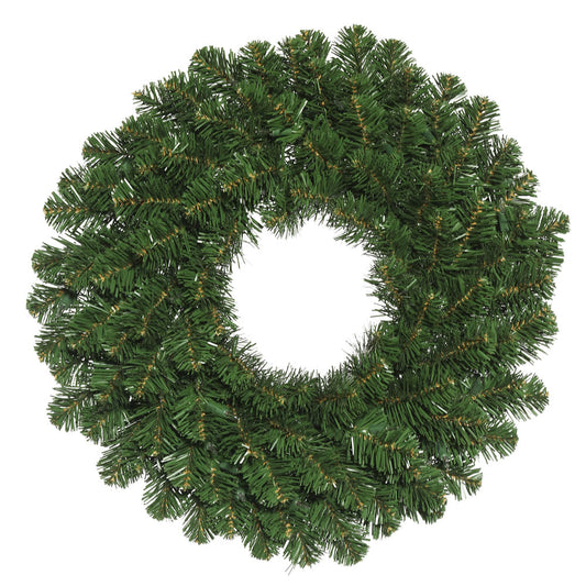 Vickerman 24" Oregon Fir Artificial Christmas Wreath Unlit