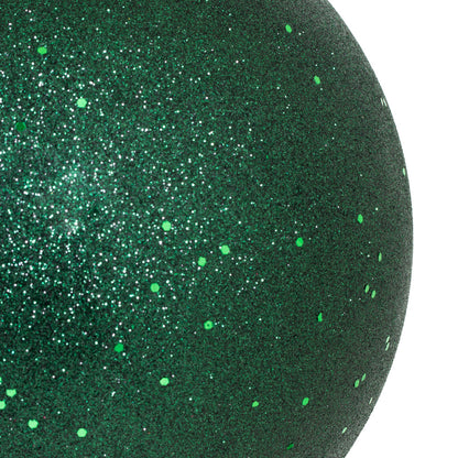 Vickerman 10" Midnight Green Sequin Ball Ornament