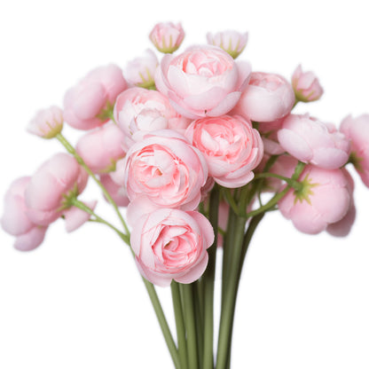 Vickerman 15.5'' Artificial Pink Lotus Bundle.