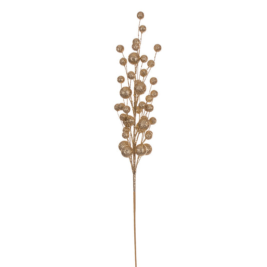 Vickerman 27" Gold Multi Ball Glitter Spray 4 per bag.