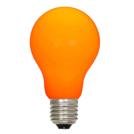 Vickerman A19 Orange Ceramic Glass LED Replacement Bulb