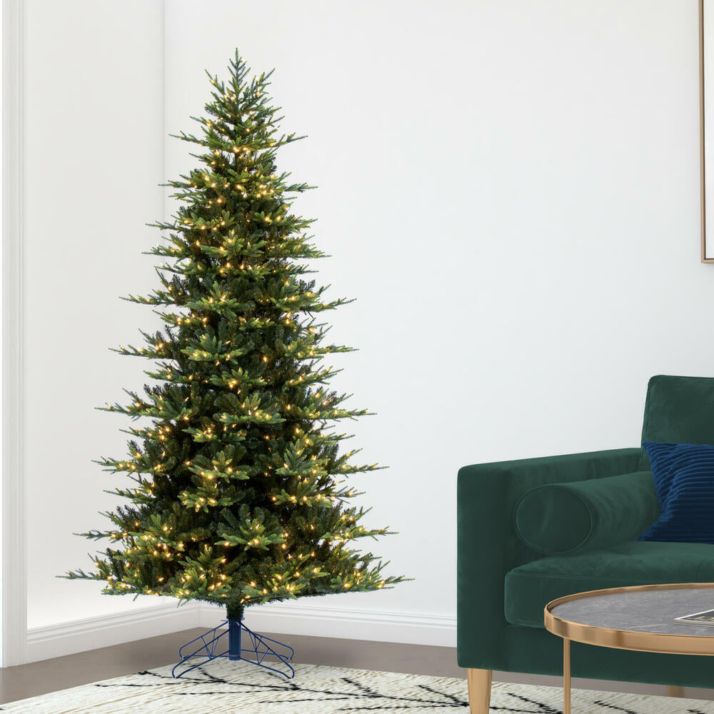 Vickerman 6.5' x 52" Vermont Fraser Fir Artificial Pre-lit Christmas Tree Warm White Lights