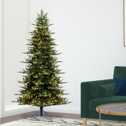 Vickerman 6.5' x 52" Vermont Fraser Fir Artificial Pre-lit Christmas Tree Warm White Lights