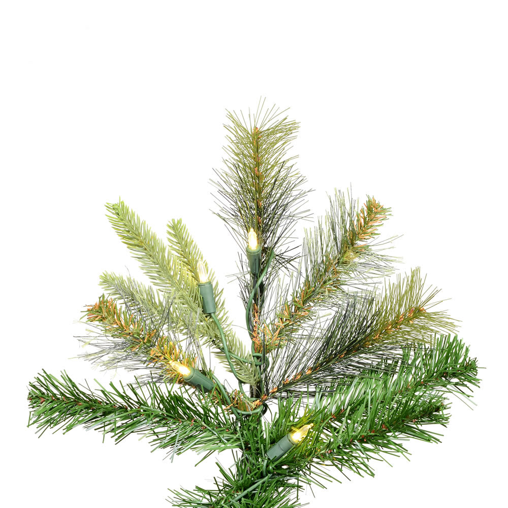 Vickerman 6.5' Cashmere Slim Artificial Christmas Tree Warm White Dura-Lit® LED Lights