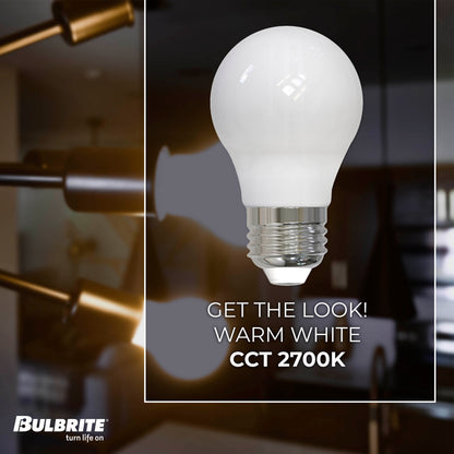 Bulbrite 776209 7W LED A15 2700K FILAMENT MILKY E26 DIM