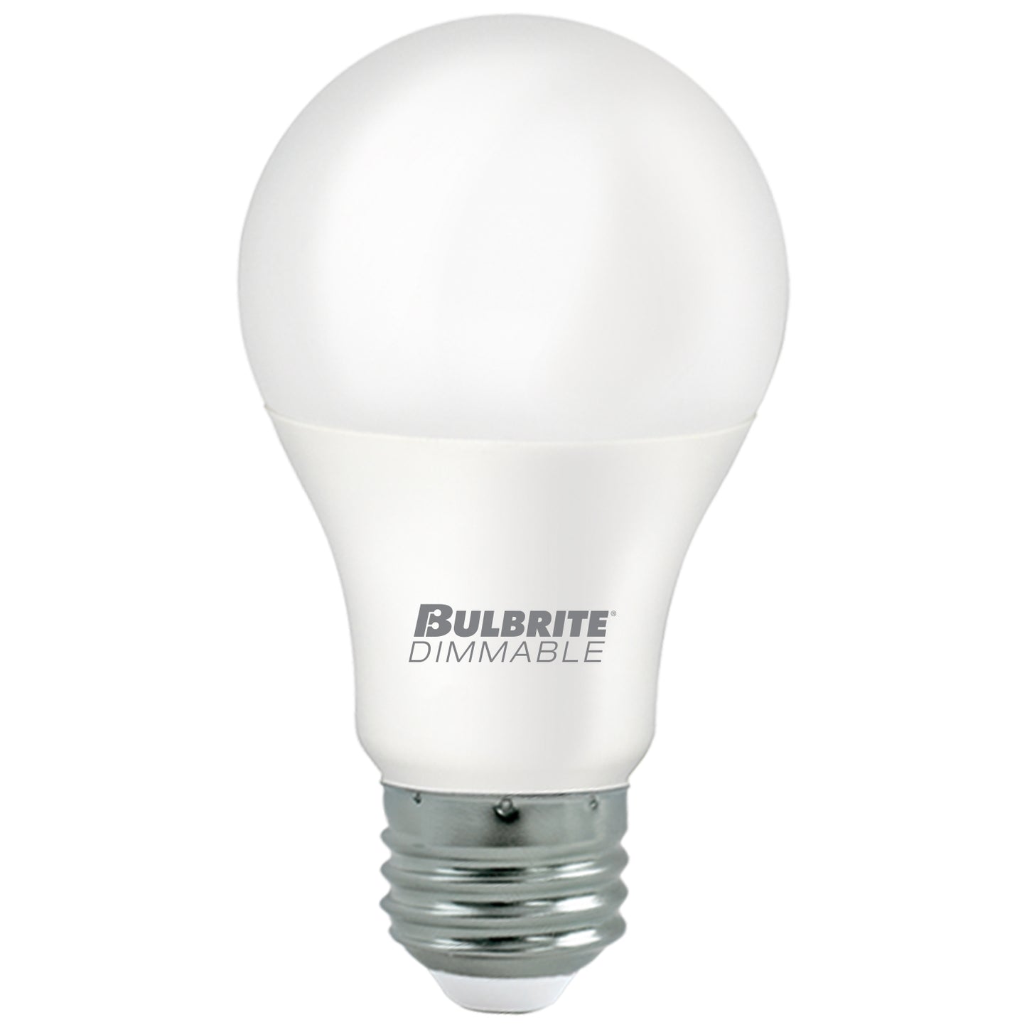 Bulbrite 9 Watt Dimmable A19 Frost Finish Medium Screw (E26) LED Light Bulb - 800 Lumens, 3000K