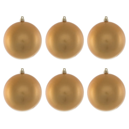 Vickerman 4" Copper/Gold Candy Ball UV Drilled 6/Bag