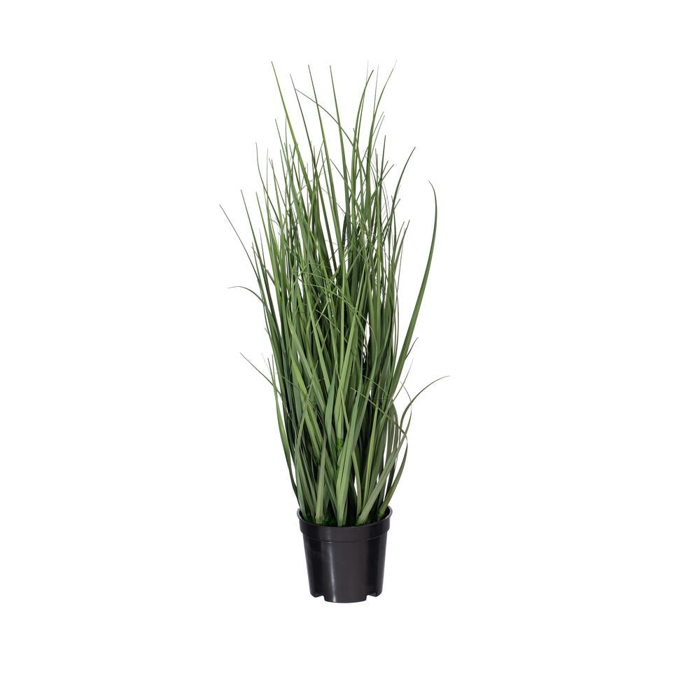 Vickerman 24" Artificial Green Potted Ryegrass.