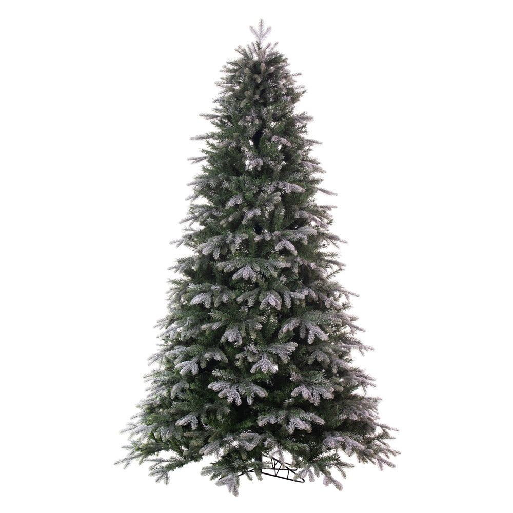 Vickerman 7.5' x 56" Frosted Douglas Fir Artificial UnLit Christmas Tree.
