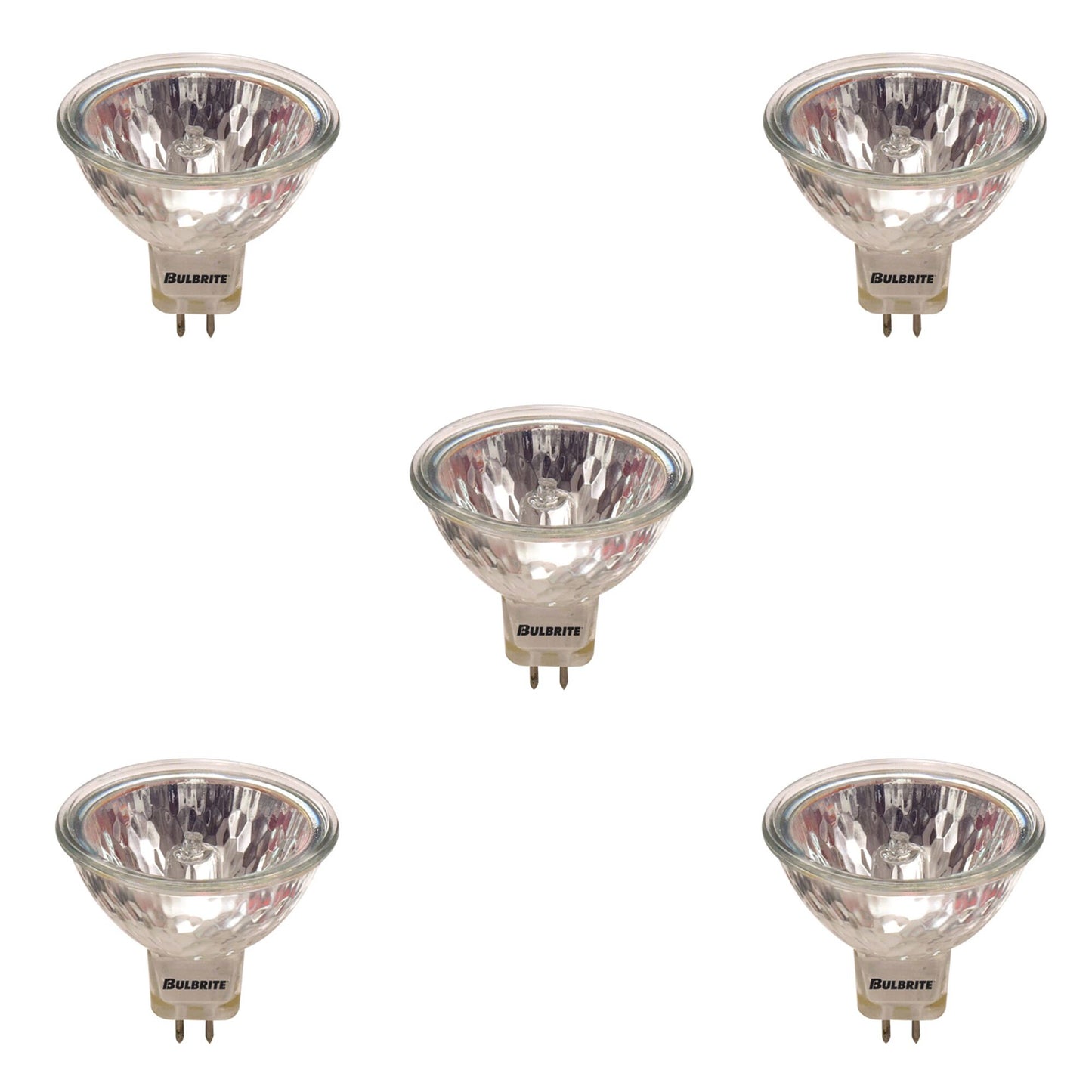 BULBRITE HALOGEN MR16 BI-PIN (GU5.3) 20W DIMMABLE LIGHT BULB 2900K/SOFT WHITE 8PK (645320)