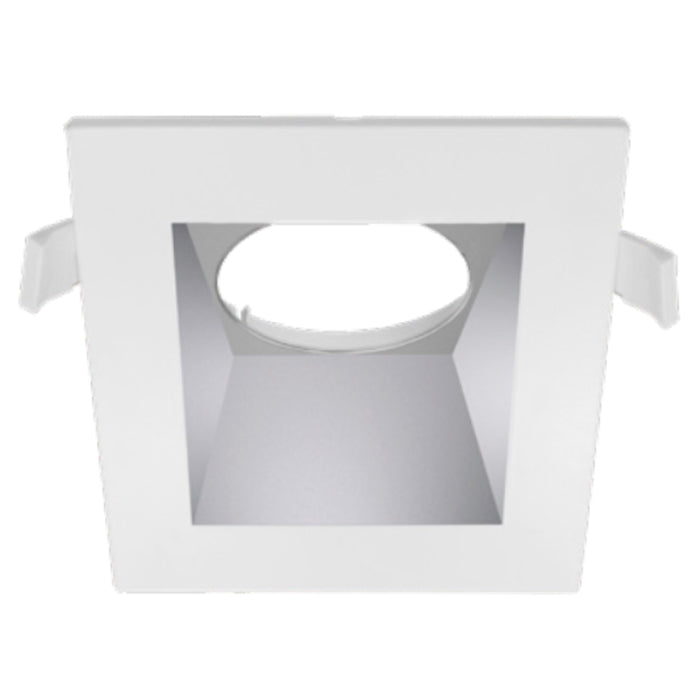 Westgate CRLC Series 4In Square Wall Wash Trim - Haze, Commercial Indoor Lighting, Haze Finish