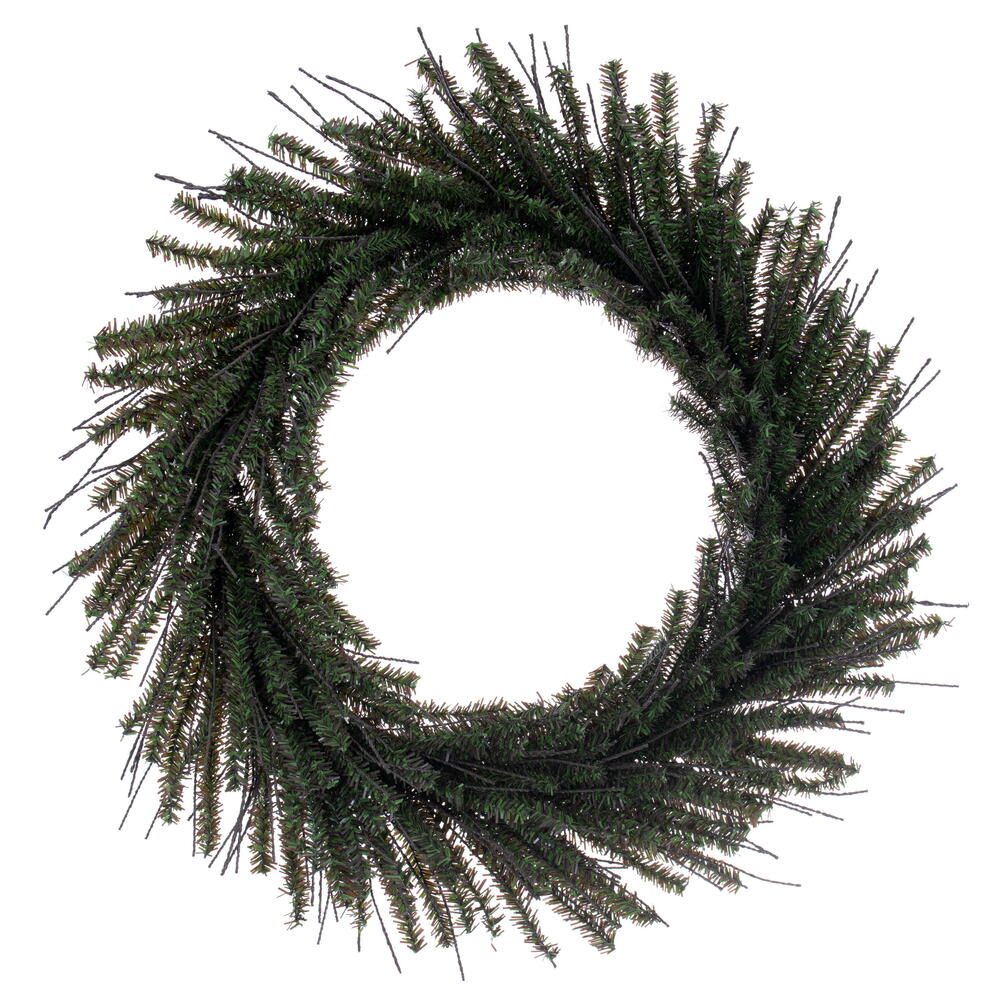 Vickerman 24" Vienna Twig Artificial Christmas Wreath Unlit