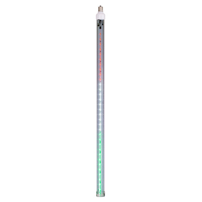 Vickerman 5 Pack of 24" Red-White-Green LED SnowFall Tube Bulb C9-E17 Nickel Base.