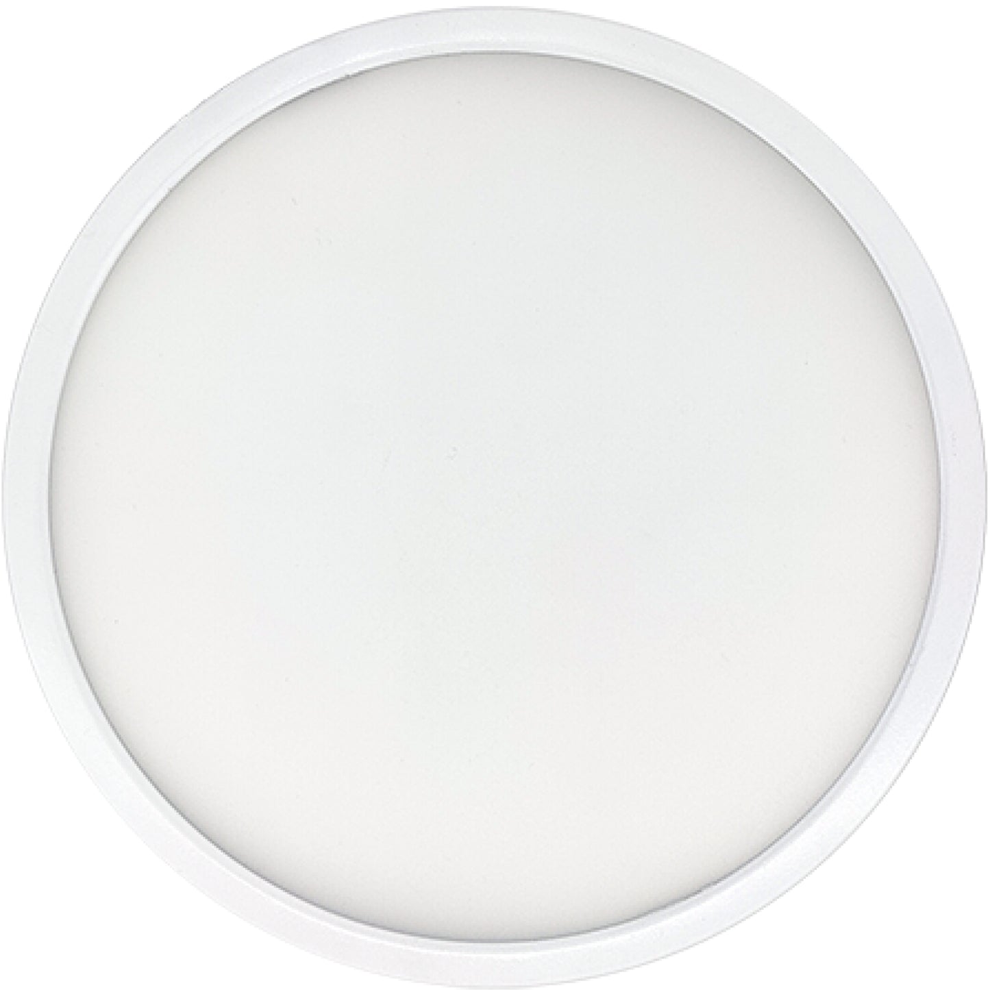 Bulbrite 773611 9 in.Round 17-Watt 5 Color Selectable LED Flush Mount Light, 1400 Lumens, White