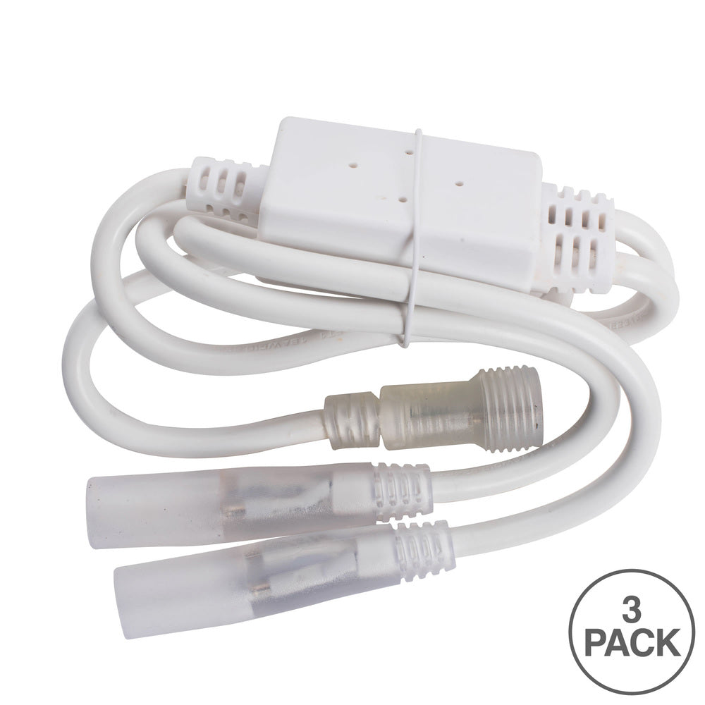 Vickerman .5" Rope Light Y-Cord 3/Bag